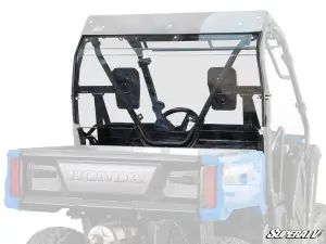 SuperATV - SuperATV Rear Windshield for Honda (2017-20) Pioneer 500 - Image 1