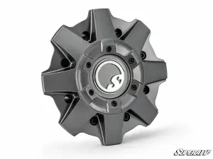 SuperATV MADLock Wheel Center Cap (Satin Gunmetal)