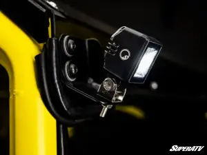 SuperATV Rear-Facing LED Cube Lights for Can-Am (2016-24) Defender (3x3" Lights)