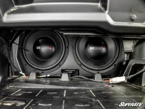 SuperATV - SuperATV MB Quart Tuned Subwoofer Kit for Can-Am (2016-24) Defender (400-Watt) - Image 2