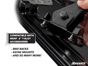 SuperATV - SuperATV Outfitter Bed Rack for Polaris (2024) Ranger XD 1500 (No cube lights, no shelf) - Image 9