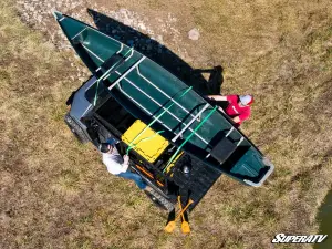 SuperATV - SuperATV Outfitter Bed Rack for Polaris (2024) Ranger XD 1500 (No cube lights, 1 shelf) - Image 4
