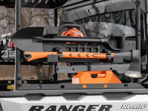 SuperATV - SuperATV Outfitter Bed Rack for Polaris (2024) Ranger XD 1500 (2 cube lights, 1 shelf) - Image 12