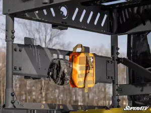 SuperATV - SuperATV Outfitter Bed Rack for Polaris (2024) Ranger XD 1500 (2 cube lights, 1 shelf) - Image 8