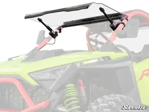 SuperATV Maxdrive Power Flip Windshield for Polaris (2022-24) RZR Pro R (2 Seat)