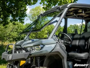 SuperATV - SuperATV Maxdrive Power Flip Glass Windshield for Can-Am (2016-24) Defender (w/out Wiper and Washer Kit) - Image 11