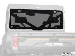 SuperATV - SuperATV Rear Glass Windshield for Polaris (2024) Ranger XD 1500 - Image 1