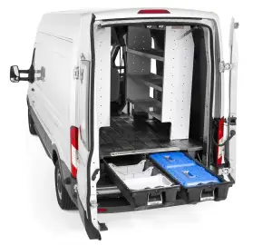 Decked - DECKED Cargo Van Storage System for Mercedes/Dodge/Ram/Freightliner (2007-24) Sprinter (170 Inch Wheel Base) - Image 5