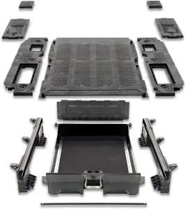 Decked - DECKED Truck Bed Storage Drawers & Base Accessory Pack for Nissan (2005-21) Frontier w/ Decked Out Package (5 FT Bed) - Image 2