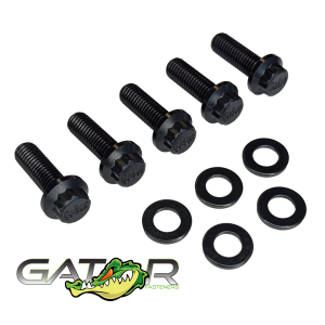 Gator Fasteners - Gator Fasteners Bolt Pack, M10x1.5x30 (HD220 Material) 5 Bolts & Washers - Image 2