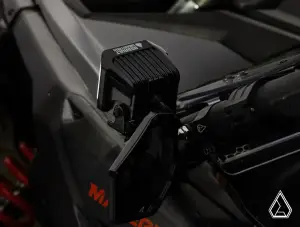SuperATV - SuperATV Assault Industries 3" LED Pod Lights for Can-Am (2017-24) Maverick X3 / Polaris (2008-24) RZR (Amber + White Lights) - Image 9