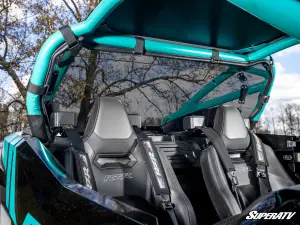 SuperATV - SuperATV Rear Windshield for Polaris (2025) RZR Pro R (2 Seat, Standard Polycarbonate - Light Tint) - Image 7