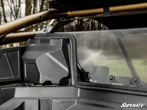 SuperATV - SuperATV Rear Windshield for Polaris (2025) RZR Pro R (2 Seat w/ Rockford Fosgate Audio, Standard Polycarbonate - Light Tint) - Image 6