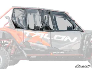 SuperATV Hard Cab Enclosure Upper Doors for Honda (2020-24) Talon 1000-4