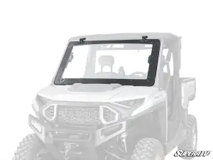 SuperATV Maxdrive Power Flip Windshield for Polaris (2024) Ranger XD 1500