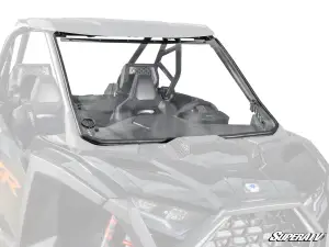 SuperATV Scratch-Resistant Full Windshield for Polaris (2025) RZR Pro S (Scratch-Resistant Polycarbonate - Clear)