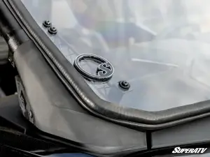SuperATV - SuperATV Scratch-Resistant Full Windshield for Polaris (2025) RZR Pro S (Scratch-Resistant Polycarbonate - Clear) - Image 5