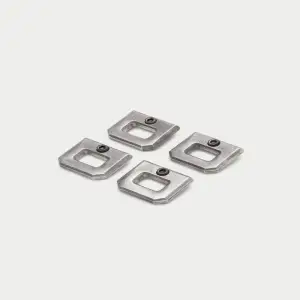 Decked - DECKED D-Ring Tie Downs for CargoGlide (Set of four (4) D-Mounts and Fasteners) - Image 1