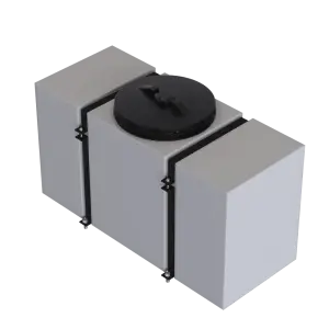 S&B - S&B 60 Gallon Detail Tank w/ Straps - Image 1