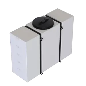 S&B 100 Gallon Slim Detail Tank w/ Straps