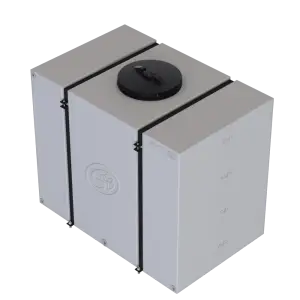 S&B - S&B 220 Gallon Detail Tank w/ Straps - Image 1