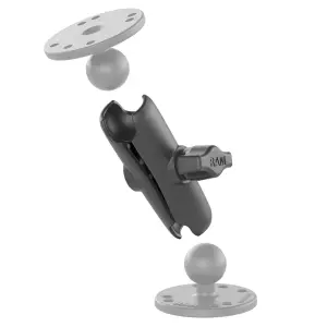 Rugged Radios - Rugged Radios RAM Round Double Socket Arm (Long, B-Size - 1 Inch) - Image 4