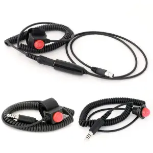 Rugged Radios - Rugged Radios Quick Disconnect Push to Talk Buttons (Hole Mount Quick Disconnect PTT) - Image 2