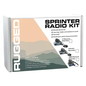Rugged Radios - Rugged Radios Two-Way GMRS Mobile Radio Kit for Mercedes (2007-24) Sprinter Van (Rambler G4) - Image 2