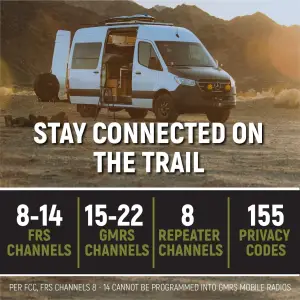 Rugged Radios - Rugged Radios Two-Way GMRS Mobile Radio Kit for Mercedes (2007-24) Sprinter Van (G1 Waterproof) - Image 7