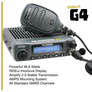Rugged Radios - Rugged Radios Two-Way GMRS Mobile Radio Kit for Mercedes (2007-24) Sprinter Van (G1 Waterproof) - Image 4