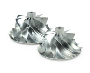 Dieselsite Wicked Wheel 2 Performance Compressor Wheel for Ford (2008-10) 6.4L Power Stroke, stock Twin Turbos (High Pressure - Small)