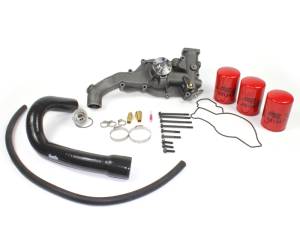 DieselSite - Dieselsite Water Pump w/ Coolant Filter for Ford (1999-03) 7.3L Power Stroke - Image 2