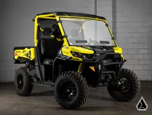 SuperATV Assault Industries Vented Full Windshield for Can-Am (2016-24) Defender