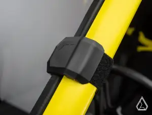 SuperATV - SuperATV Assault Industries Vented Full Windshield for Can-Am (2016-24) Defender - Image 6