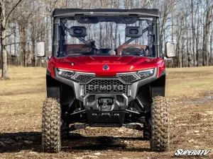 SuperATV - SuperATV Vented Full Windshield for CFMoto (2025) UForce U10 Pro - Image 2