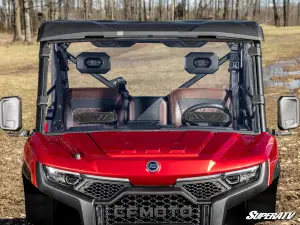 SuperATV - SuperATV Vented Full Windshield for CFMoto (2025) UForce U10 Pro - Image 3