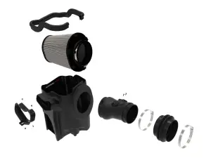 aFe - aFe Power Magnum FORCE Stage-2 Cold Air Intake System for Ford (2020-25) V8-7.3L Power Stroke {td} (Pro Dry S) - Image 2