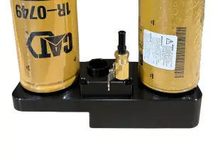 SPE Motorsport - SPE Motorsport (CAT) Fuel Filter System Drain Valve Upgrade for Ford (2017-24) 6.7L Power Stroke (Including Cab & Chassis) - Image 3