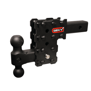 GEN-Y Hitch PHANTOM-X 10K Drop Hitch (2″ Shank), Dual Ball Mount