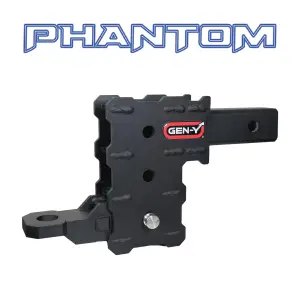 GEN-Y Hitch - GEN-Y Hitch Phantom Drop Hitch (2" Shank) 5K (w/ 4.5" Drop (3 Adjustment Positions)) - Image 2