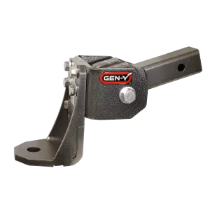 GEN-Y Hitch The Glyder 7K (Torsion-Flex) Ball Mount (2″ Shank), Glyder Torsion Flex Ball Mount, 2" Drop