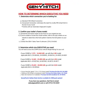 GEN-Y Hitch - GEN-Y Hitch 5th Wheel Pin Box Replacement with Gooseneck SnapLatch Coupler, (LCI Rhino Box) 4.5K Pin Weight - Image 4
