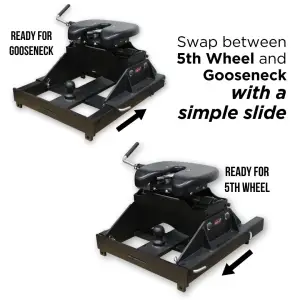 GEN-Y Hitch - GEN-Y Hitch Advantage Combo Hitch, 25K Towing Capacity / Fits B&W Patriot Fifth Wheel Head - Image 3