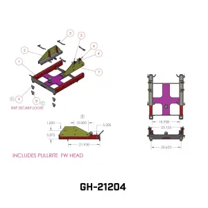 GEN-Y Hitch - GEN-Y Hitch Advantage Combo Hitch, 25K Towing Capacity / Includes Pull Rite Fifth Wheel Head - Image 6
