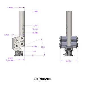 GEN-Y Hitch - GEN-Y Hitch Spartan (Torsion-Flex) Gooseneck with SnapLatch Coupler, 4" Round (Standard), 8.5K Tongue Weight / 24K Towing - Image 7