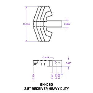 GEN-Y Hitch - GEN-Y Hitch Serrated Hitch Step, 2" Receiver - Image 3