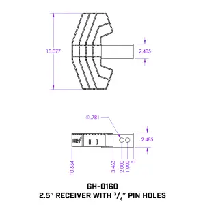 GEN-Y Hitch - GEN-Y Hitch Serrated Hitch Step, 2 1/2" Receiver - Image 4
