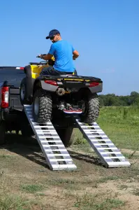 GEN-Y Hitch - GEN-Y Hitch Foldable Aluminum Loading Ramps, 8' Ramps, Heavy Duty - Image 6
