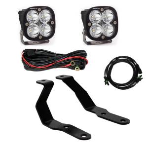 Baja Designs Squadron Sport A-Pillar Light Kit for Ford Ranger, Driving/Combo Light Pattern, Clear Lens
