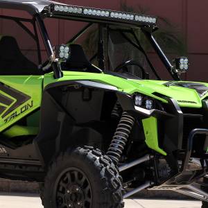 Baja Designs - Baja Designs Squadron Pro A-Pillar Light Kit for Honda (2019-23) Talon, Driving/Combo Light Pattern, Clear Lens - Image 2
